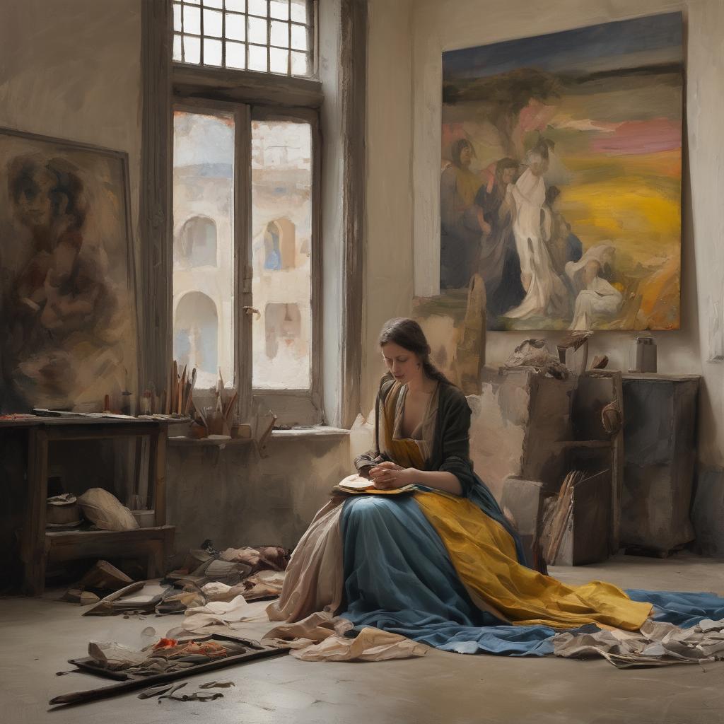 Βιογραφία του Πίετρο ΛΑΟΥΡΙ: Ο Δρόμος προς την Ζωγραφική